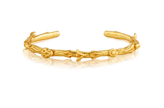 Meadow companions Petite Cuff-gold
