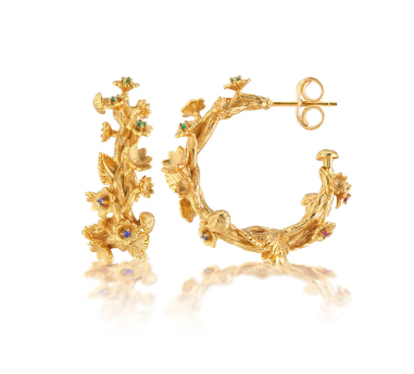 Meadow Small Hoop Earring