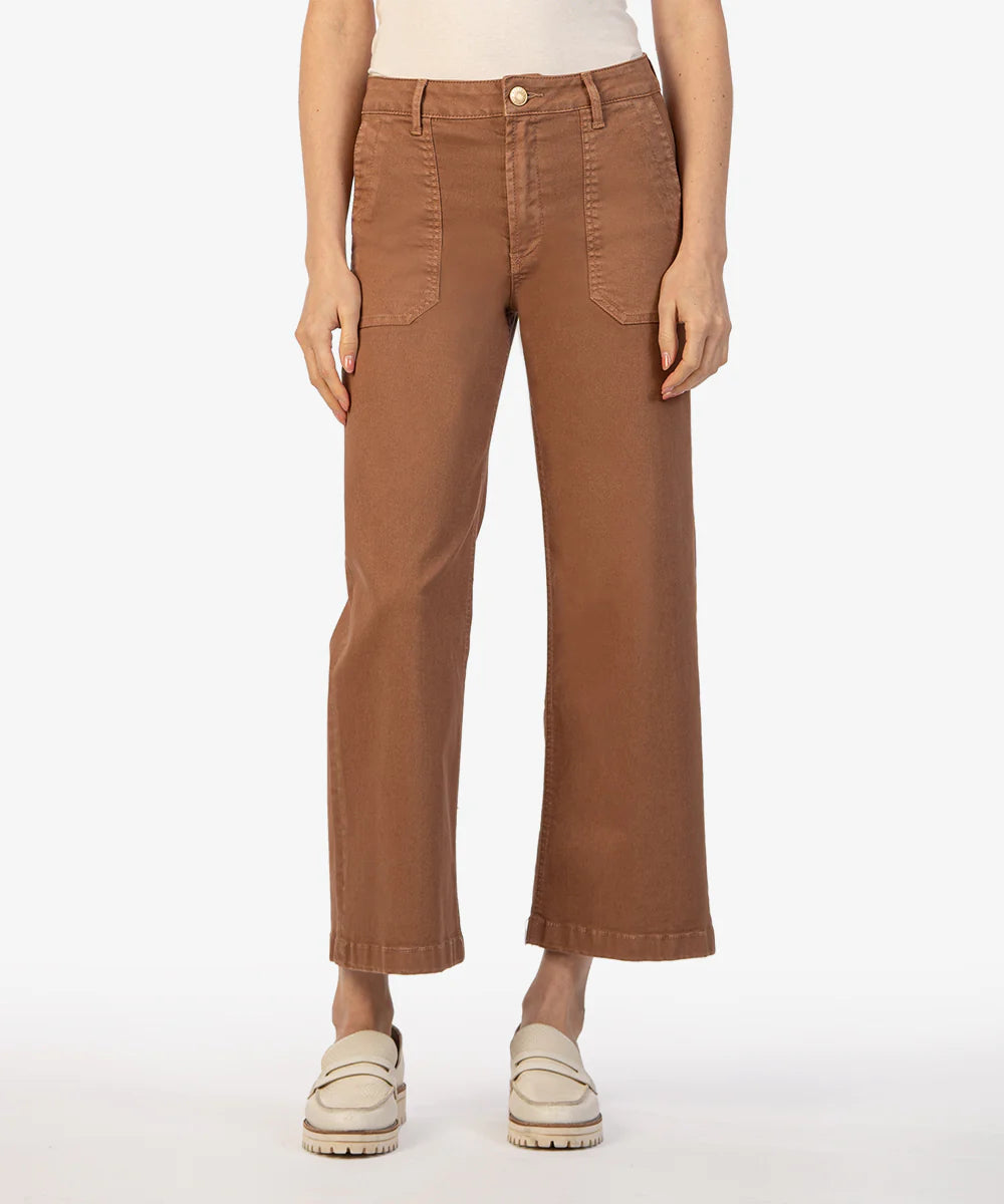 Meg Wide Leg Pants Mocha