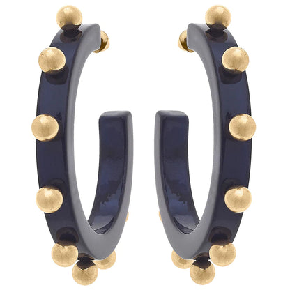 Kelley Studded Hoop