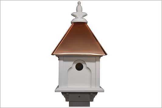 Four Sided One Hole Birdhouse