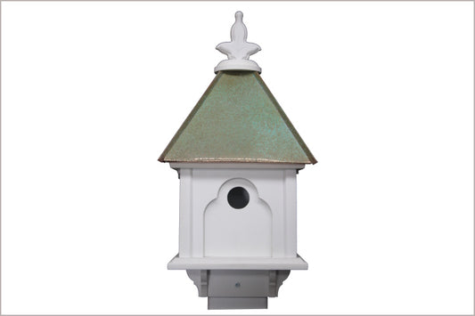 Four Sided One Hole Birdhouse