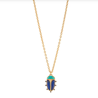 Scarab Charm Necklace