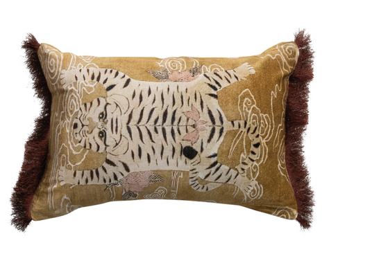 Tibetan Tiger Pillow