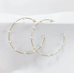 Pearl Hoops